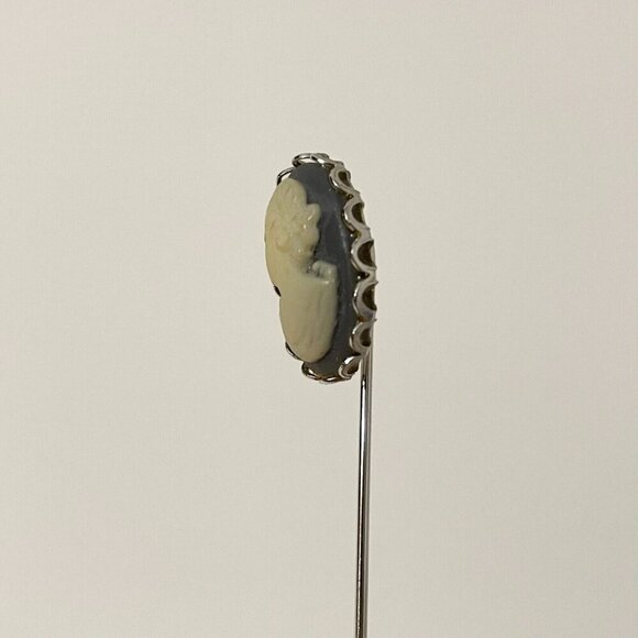 Vintage Cameo Stick Pin - Picture 12 of 16